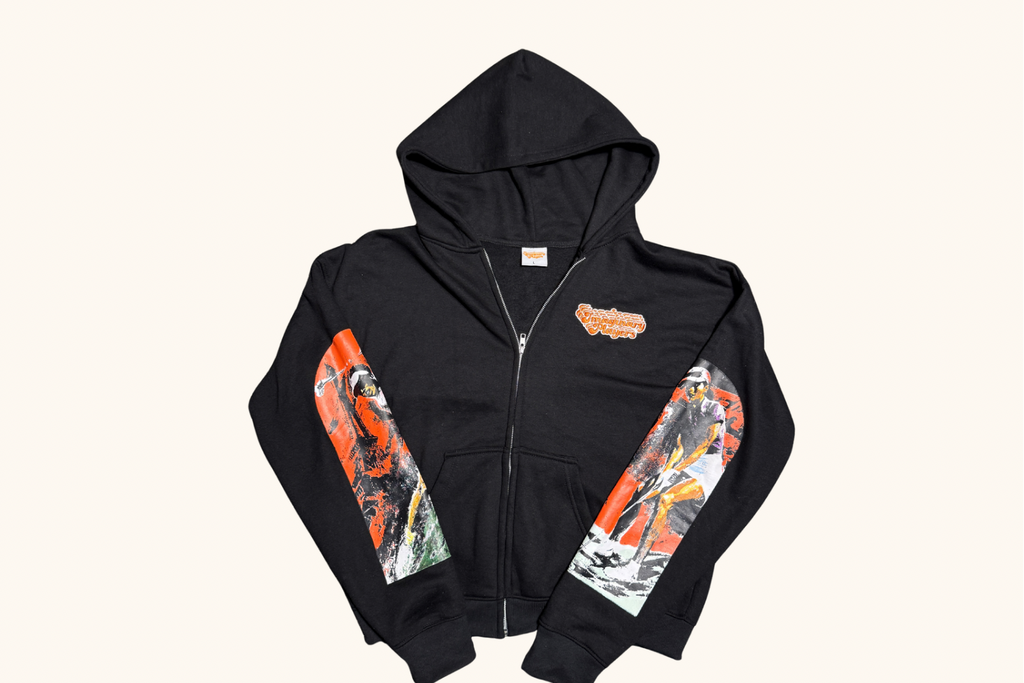 Orange Skies Zip Hoodie