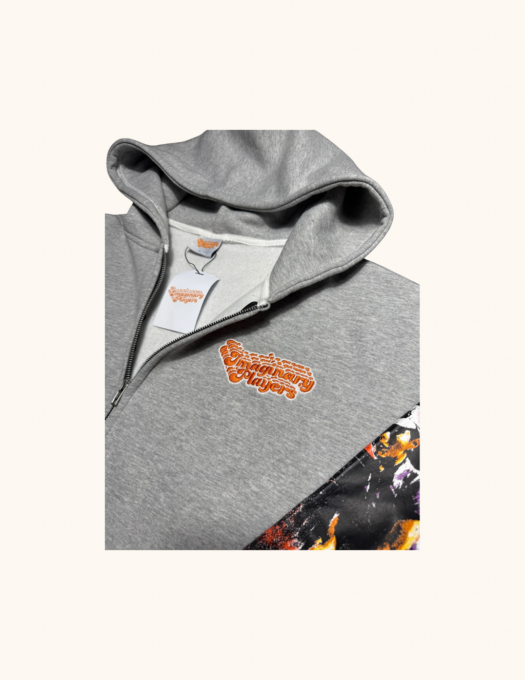 Orange Skies Zip Hoodie