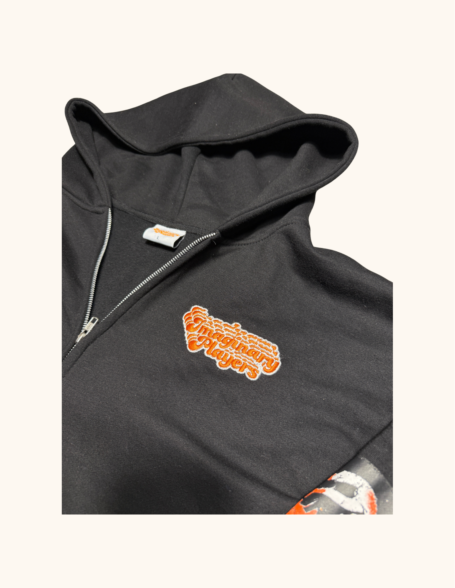Orange Skies Zip Hoodie