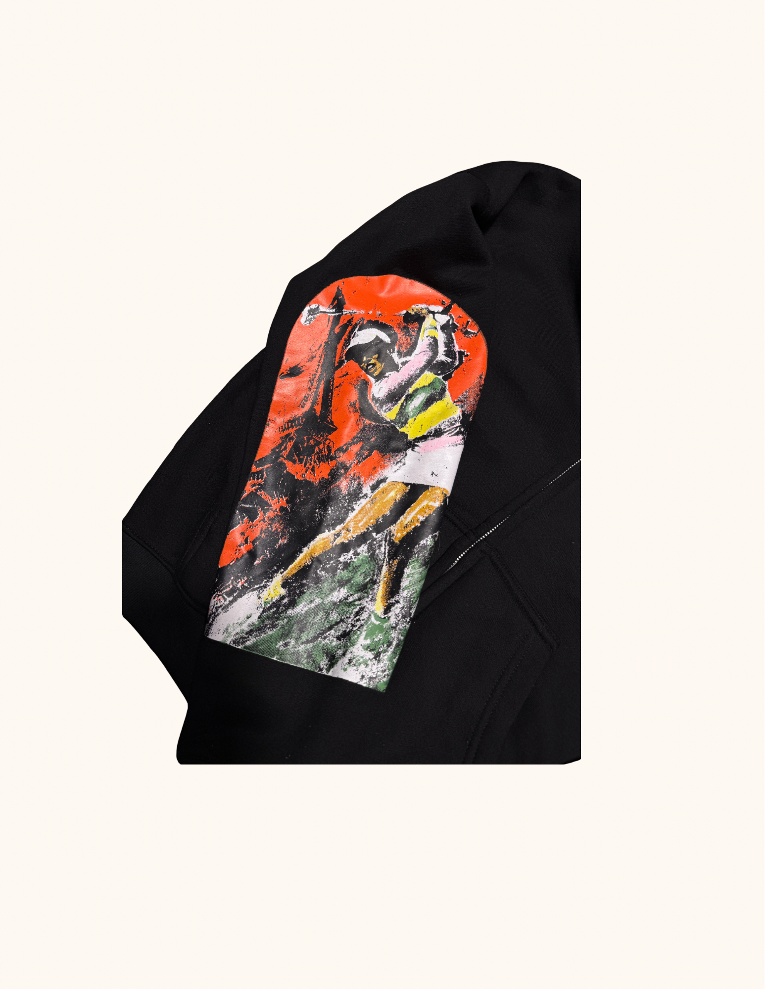 Orange Skies Zip Hoodie