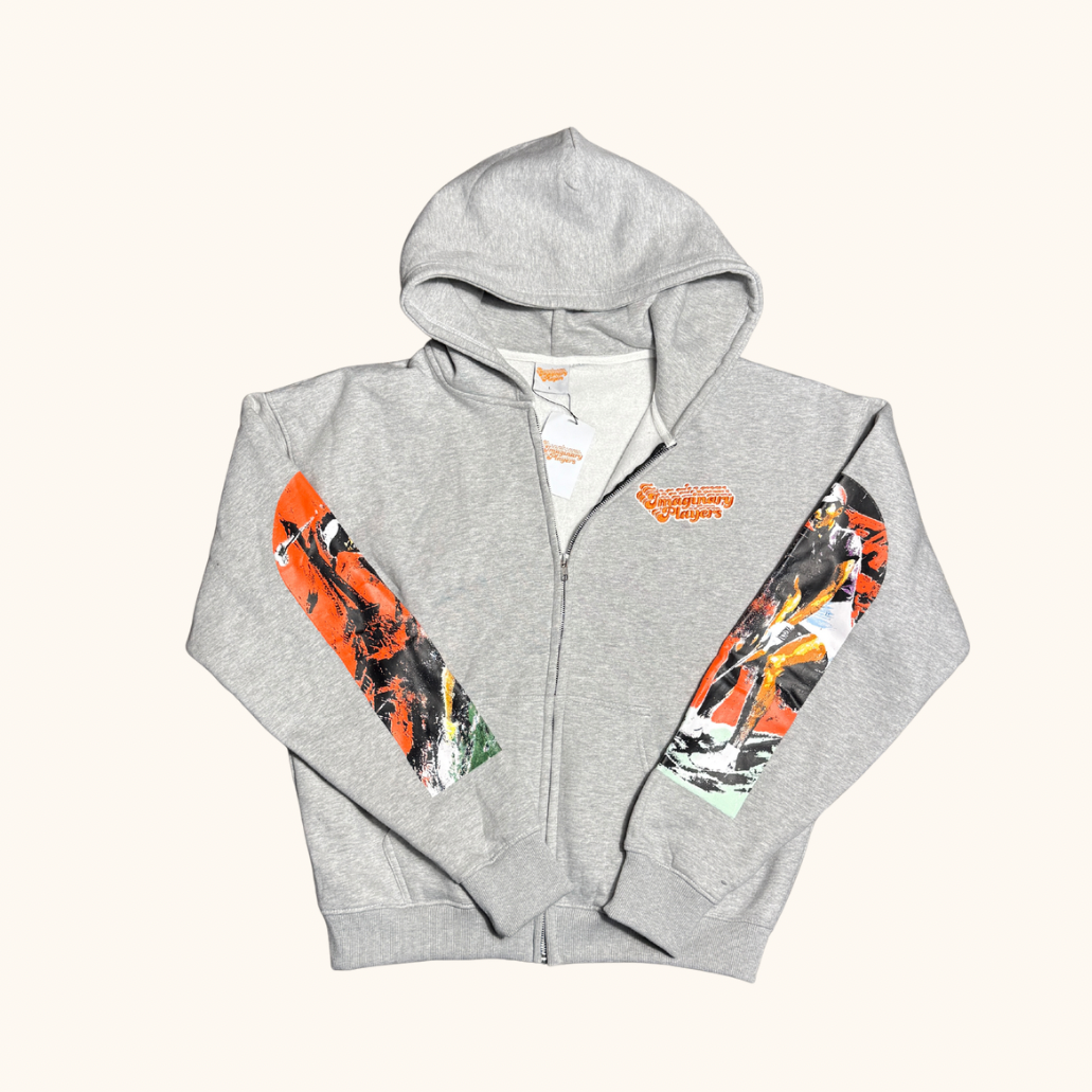 Orange Skies Zip Hoodie