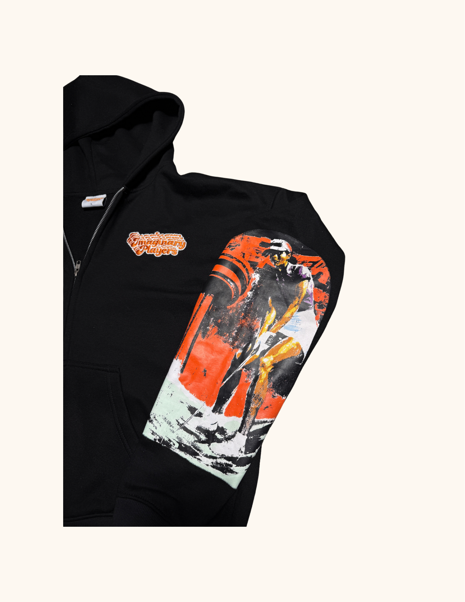 Orange Skies Zip Hoodie