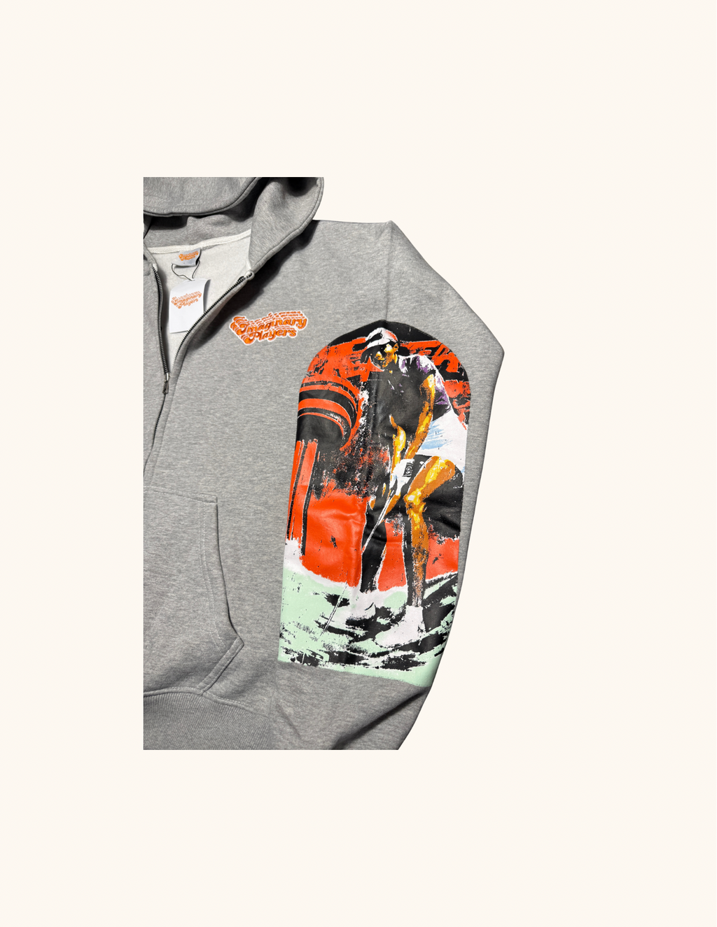 Orange Skies Zip Hoodie