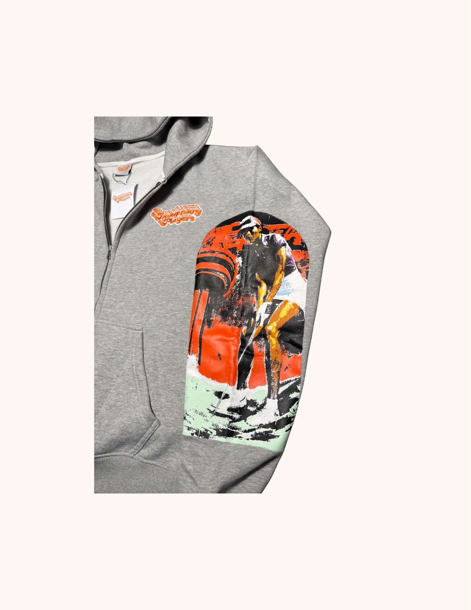 Orange Skies Zip Hoodie